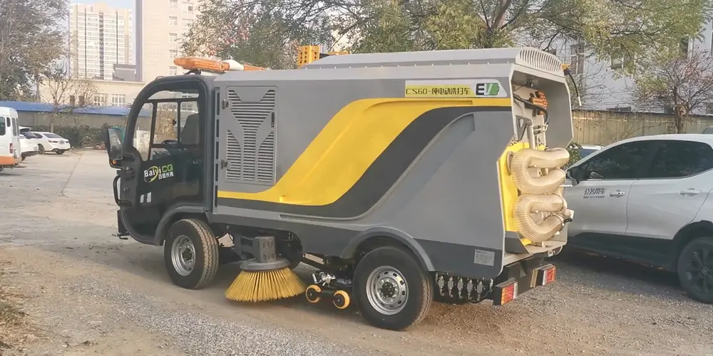 純電動洗掃車，小型電動洗掃車，洗掃車，馬路洗掃車，電動洗掃車小型