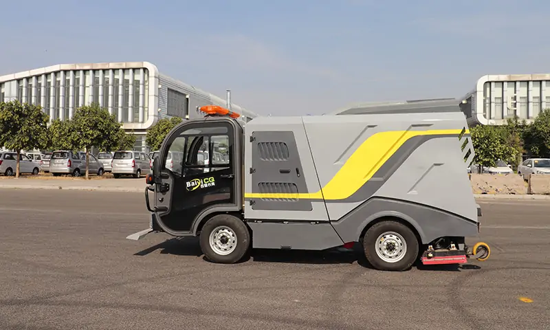 純電動(dòng)深度清潔車：革新環(huán)境清潔方式的未來(lái)之路，深度清潔，以克論凈！