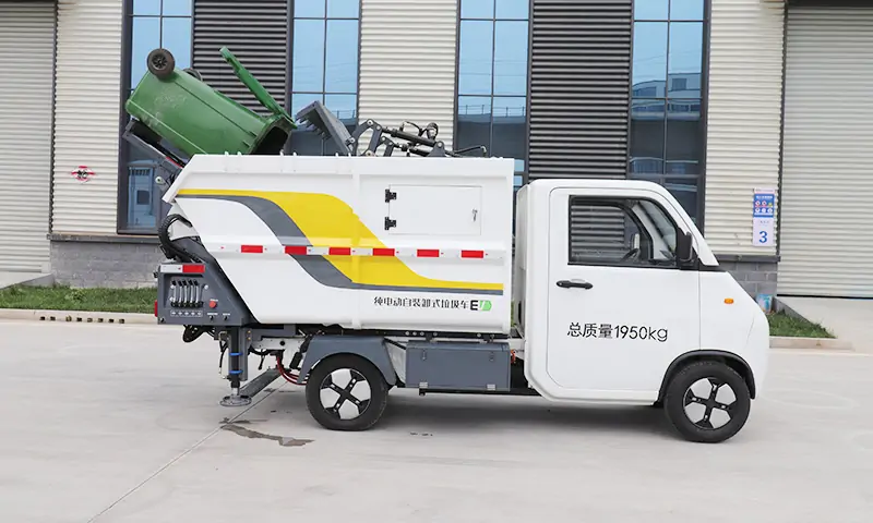 “綠色動力 智慧清運(yùn) —— 后裝式新能源垃圾清運(yùn)車助力城市環(huán)保新升級”