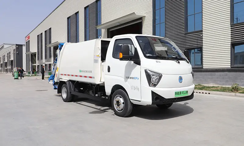 環(huán)衛(wèi)作業(yè)新革命：后裝式新能源垃圾清運(yùn)車助力城市綠色升級