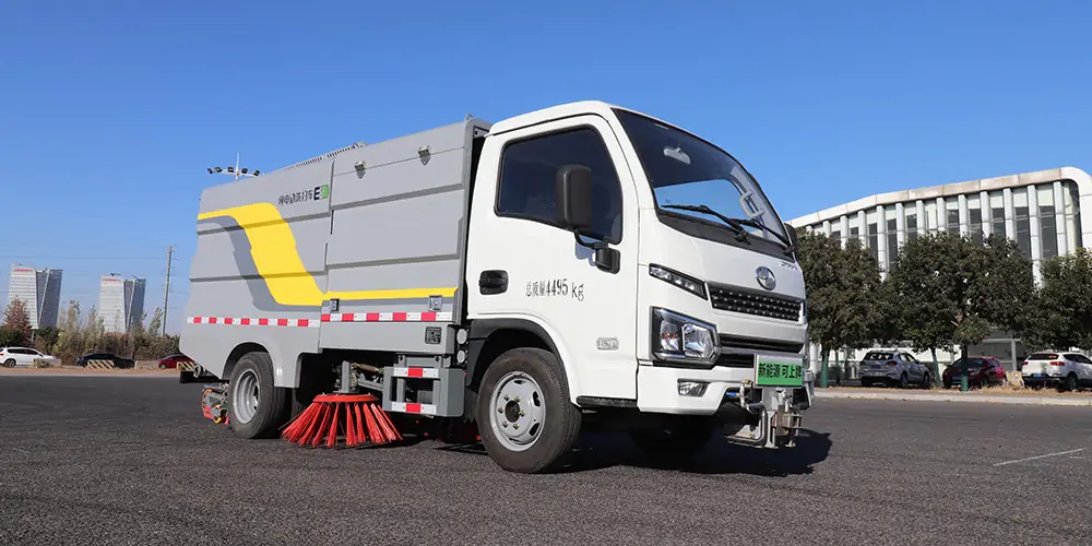 新能源洗掃車，洗掃車，小型洗掃車，純電動洗掃車