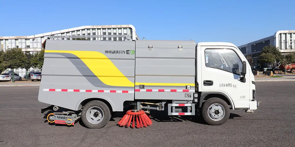 新能源洗掃車，洗掃車，小型洗掃車，純電動洗掃車