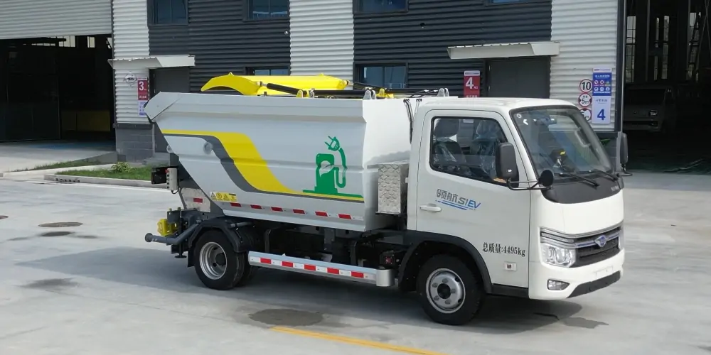 新能源后裝式垃圾車，純電動垃圾車，電動垃圾車，小型垃圾車
